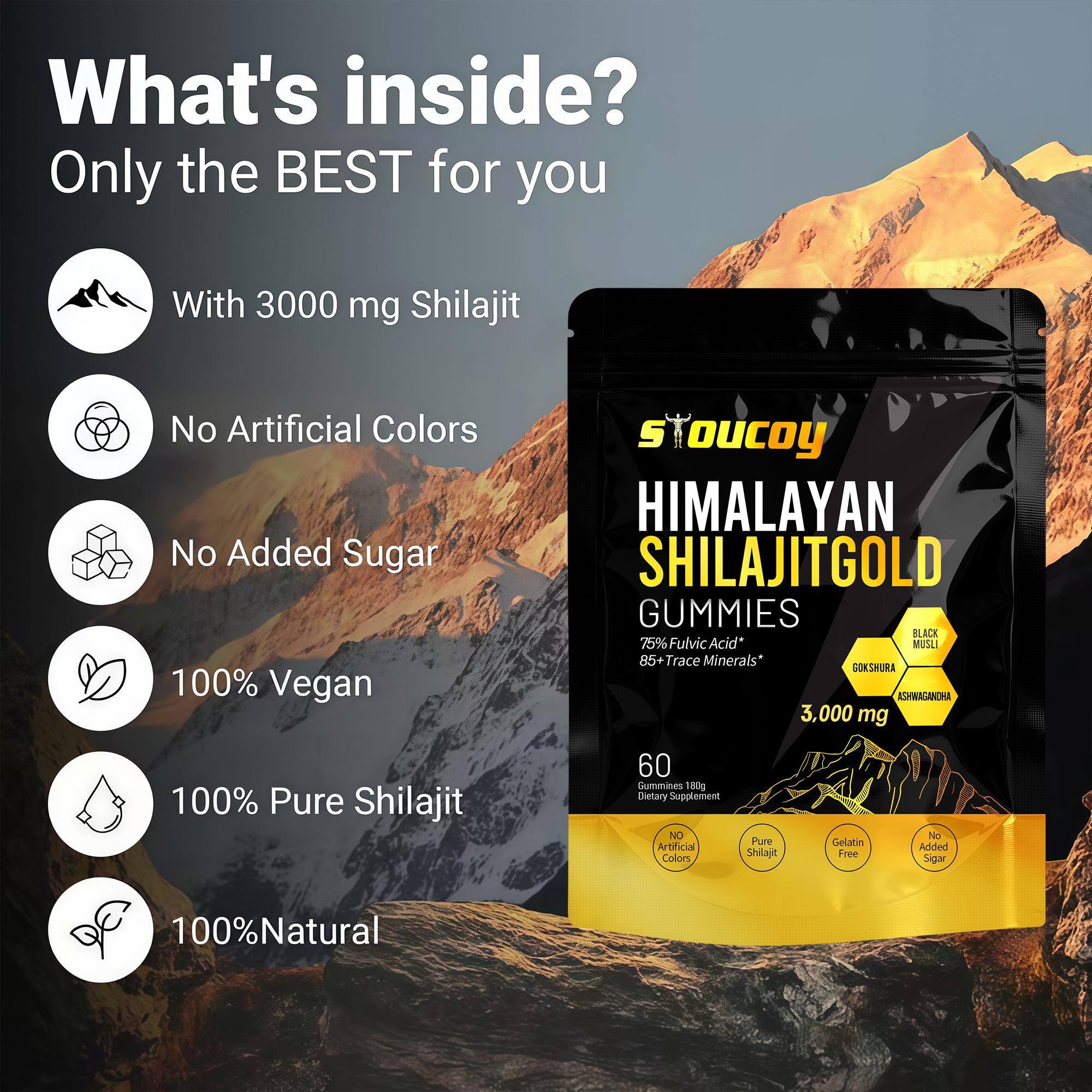 Natural Shilajit Gummies