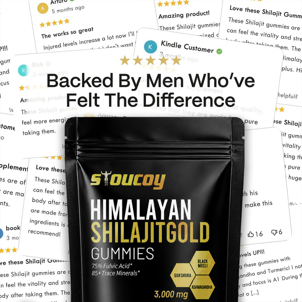 Kidney Support & Detox Shilajit Gummies - Pure Himalayan Minerals