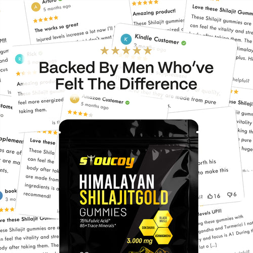 Natural Shilajit Gummies