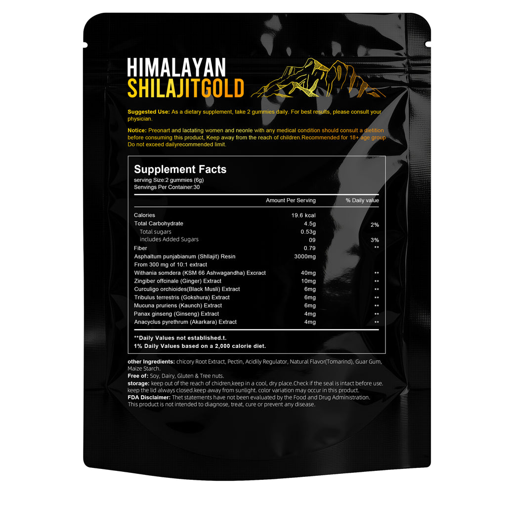 Natural Shilajit Gummies